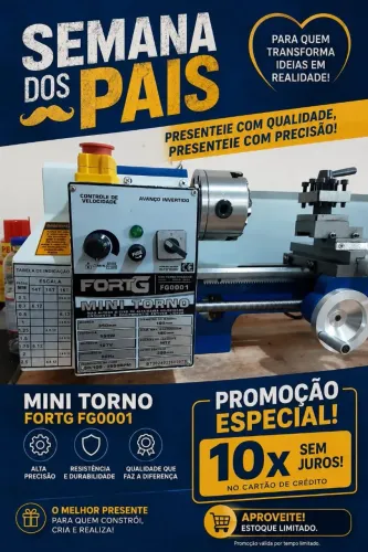 Mini Torno FORTGPRO-FG0001