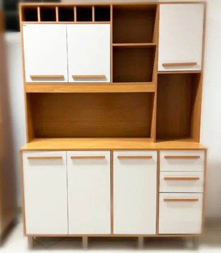 Armário Kit Cozinha C/07 Portas 02 Gavetas 1.47M. Produto Novo Direto da Fábrica!