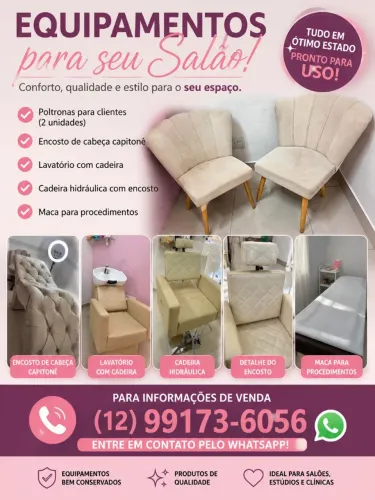 Tudo para seu salão Alto Padrão