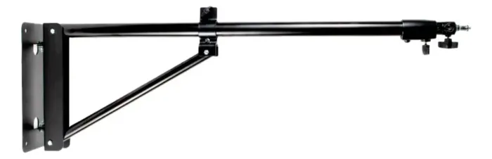 Suporte De Parede Telescópico 180cm Para Softbox Led Tocha