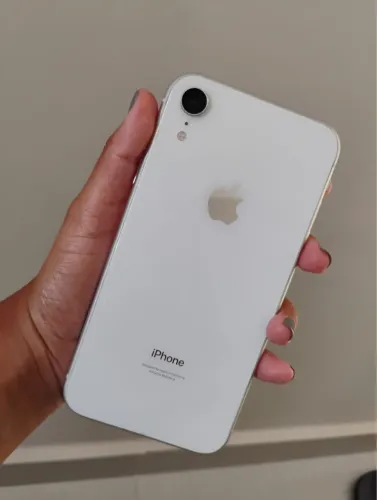 Iphone XR 128gb - Branco (Única dona e NUNCA ABERTO)