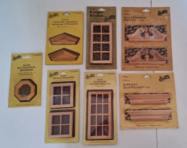 Elementos de Decorações para Casinha de Boneca