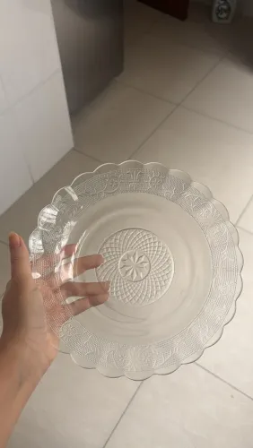 Prato fundo de vidro