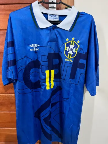Camisa do Romário 98 Azul - tamanho G e GG