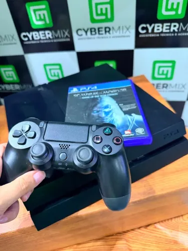 ps4 fat 500gb 1 jogo de brinde