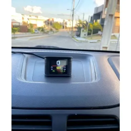 OBD2 HUD Marcador de Temperatura Carro Hud Display Sensor agua temperatura