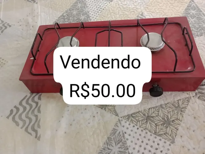 Fogão de duas bocas