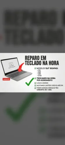 OFERTA IMBATÍVEL: Troca de Teclado Lenovo Ideapad por apenas R$ 279,00!
