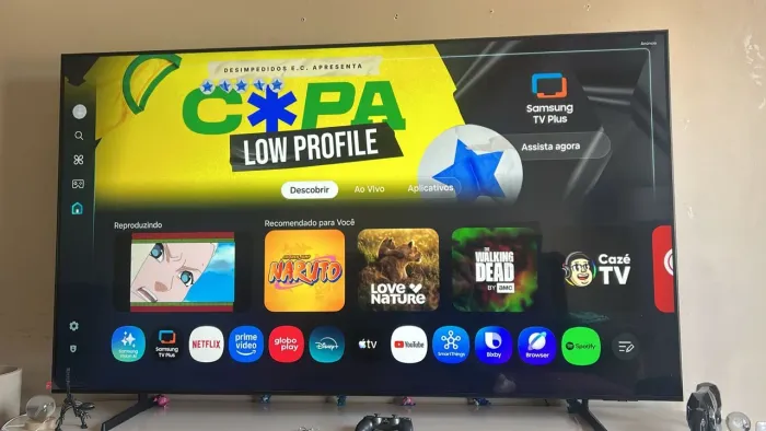 Tv smart Samsung 4k u8600 85 polegadas cristal