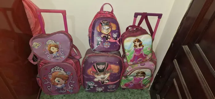 Mochilas escolares infantis