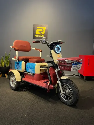 Triciclo Elétrico Ecoviva 1000W - Sem CNH, Sem emplacamento, Sem IPVA.
