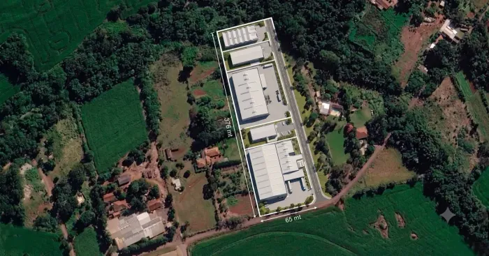 Lote/Terreno para venda com 24200 metros quadrados em Parque Industrial - Maringá - Paraná