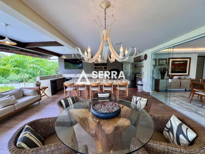 Busca Vida | Casa 4 suítes | 1.193m² | Lago + Adega Subterrânea | Porteira Fechada | Total