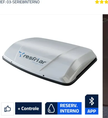 Climatizador resfriar novo na caixa pra caminhões e vans