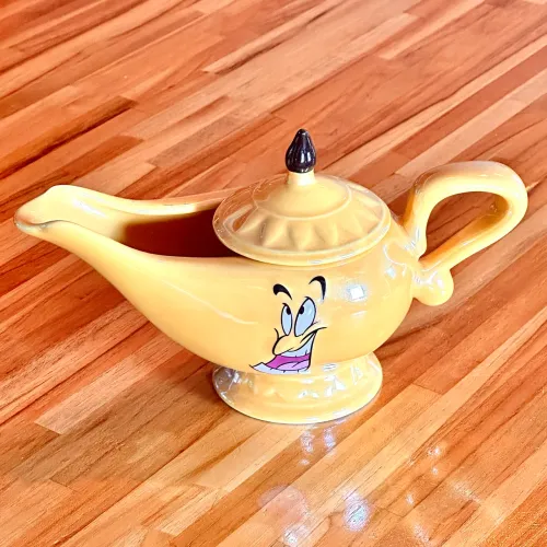 Molheira Lâmpada Gênio Aladdin Tokyo Disney
