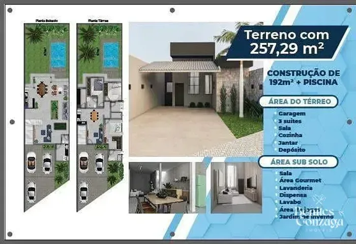 Lindo Sobrado no Jardim Arezzo  3 Suítes, Piscina, Área Gourmet e Acabamento Sofisticado