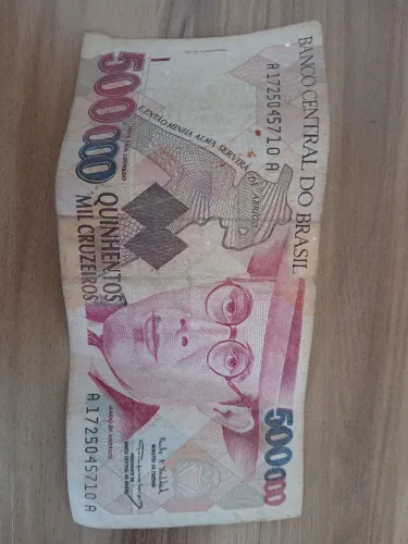 Cédula de 500.000 mil Cruzeiros