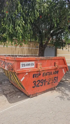 CAÇAMBAS PARA ENTULHOS - 3291-2551