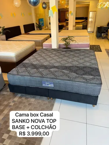 Cama Box KING SANKO NOVA - ENTREGO