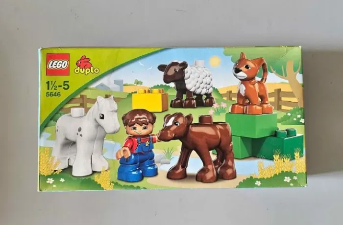 LEGO DUPLO 5646 - Farm Nursery / Animais da Fazenda - Caixa e Manual