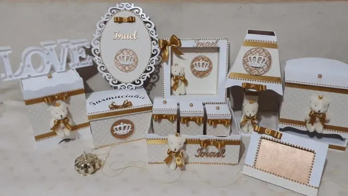 Kit Higiene Bebê Coleção "Ursinho Encantado"