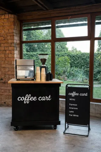 Balcão desmontável - Café 