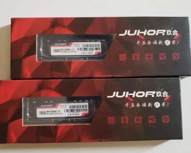 Kit Memória Ram Juhor 32gb (2x16gb) Ddr4-2666 So-dimm