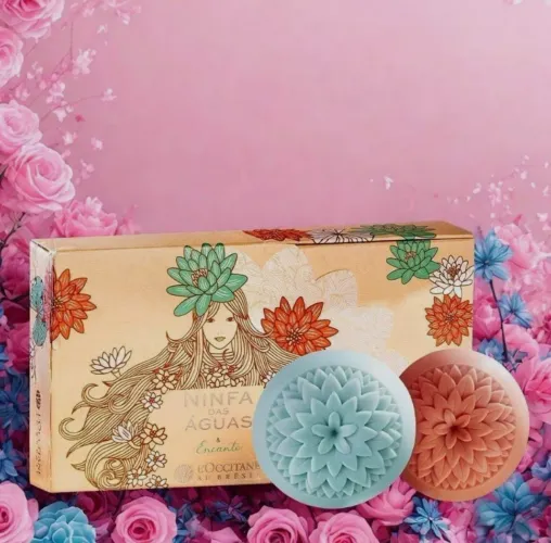 Kit Sabonete Flor Ninja das Águas