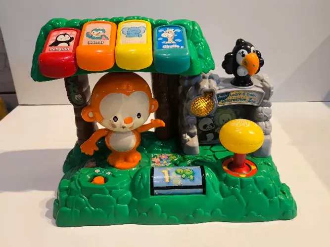 BRINQUEDO VTech Learn & Dance Interactive Zoo FUNCIONANDO