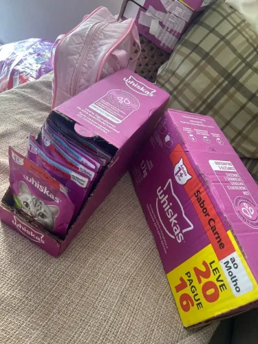 Sachê whiskas de gato