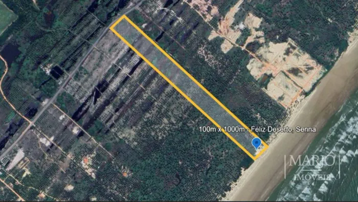 Terreno à venda na Praia do Toco - Feliz Deserto