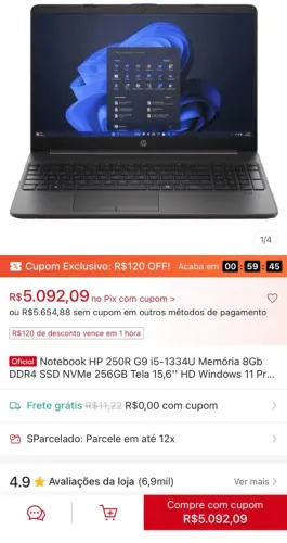 Notebook HP