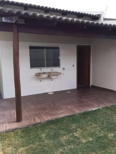 CASA S RESIDENCIAL CENTER VILLE 3 QUARTOS SENDO 1 SUITE PORCELANATO VARANDA QUINTAL FINANC