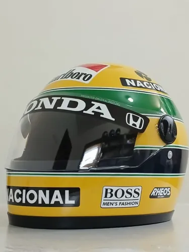 Capacete Pro Tork pintura Ayrton Senna n 58