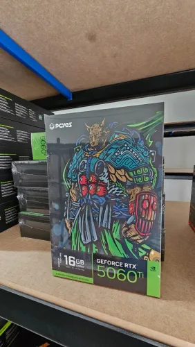 RTX 5060 TI, PCYES, 16GB, GDDR7 - LOJA CONCEITUADA