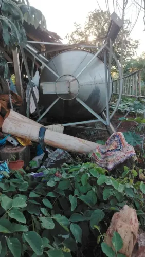 Silo para grãos 8 toneladas