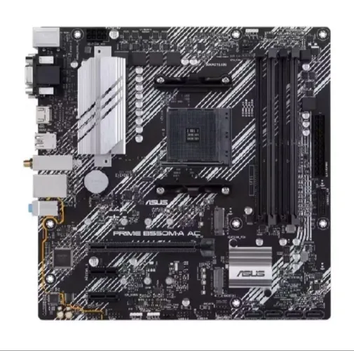 Placa Mãe Asus Prime B550M-A AC -90MB15K0-MOEAYO