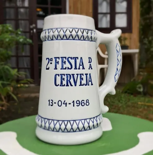 Caneca da 2° Festa da Cerveja. 1977.