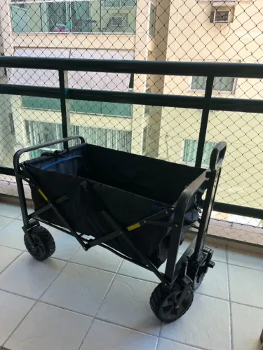 Carrinho de Transporte Dobrável MacSports XL com Freio