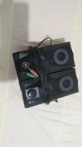 Caixa de Som 2.0 para Computador - USB/P2