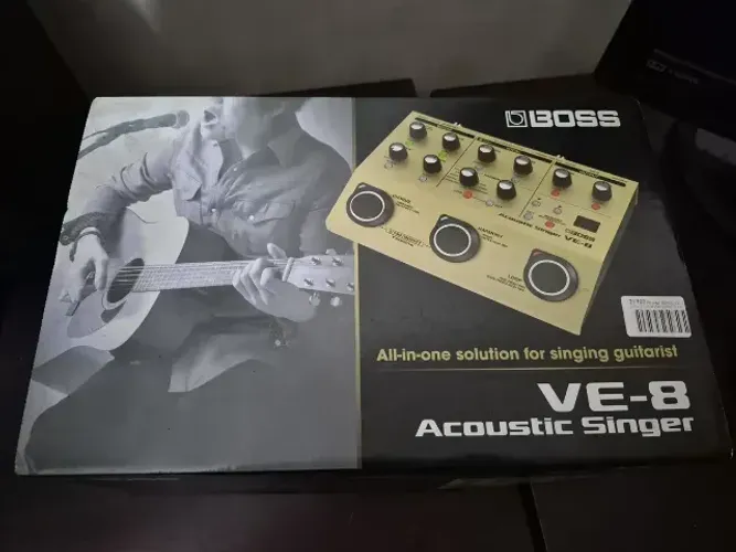 BOSS VE8 Pedaleira Voz Violão e Looper