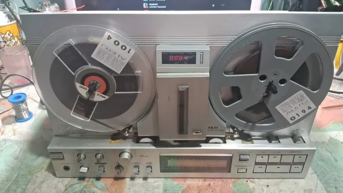 Gravador de rolo akai gx 77.No estado