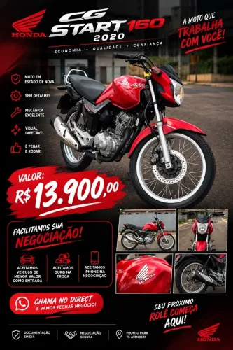 Honda CG 160 Start 2020