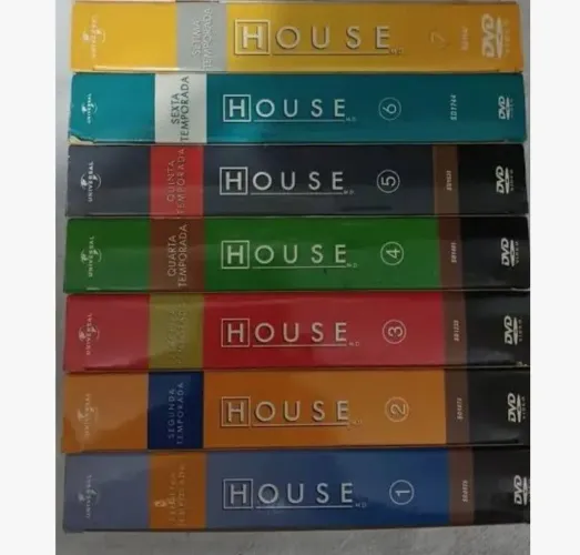 Box temporada Dr House vol 1 ao 7