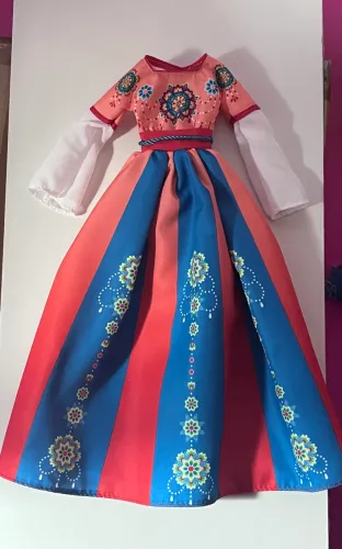 Roupa Barbie Ano Novo Lunar