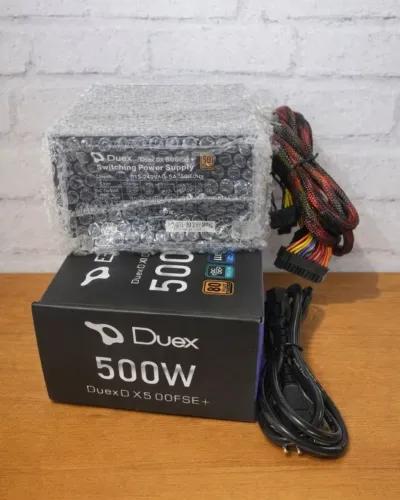 Fonte de Alimentação DX 500FSE+ 500W 80 PLUS BRONZE