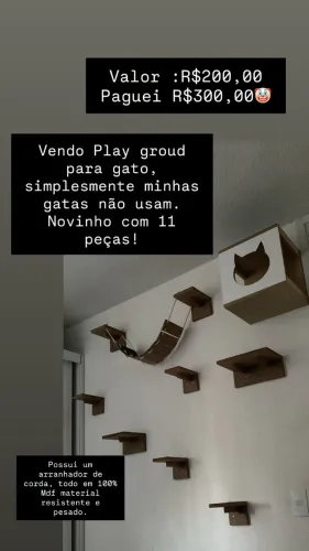 play ground para gatos