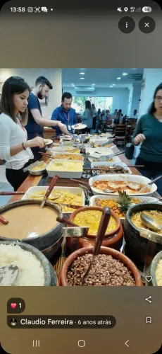 Restaurante kilo movimento 100 mil