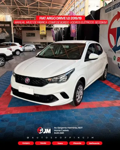 Fiat Argo Drive 1.0 Firefly 2019