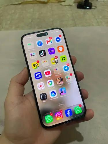 iPhone 15 Pro Max-256Gb-Tela Trocada